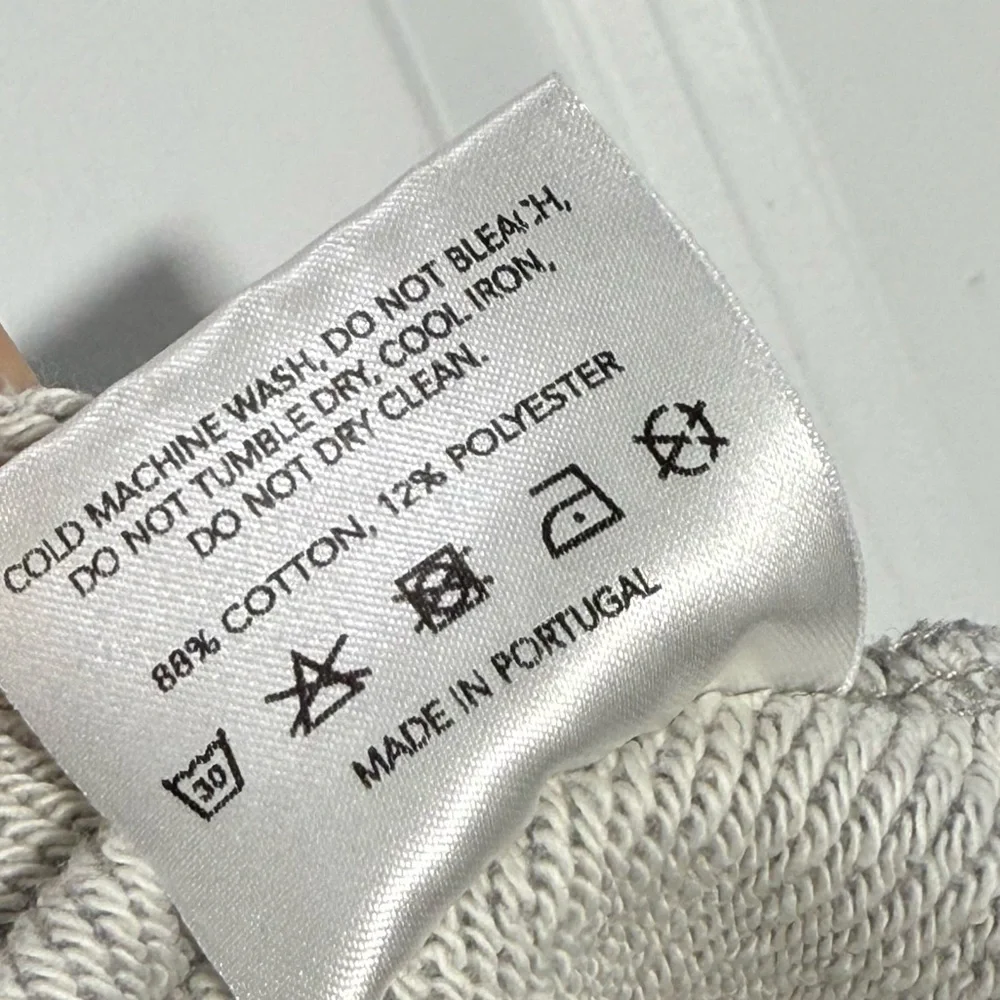 Varley Carbon Revive Cold Shoulder Sweatshirt in Light Heather Grey S Revolve - Picture 10 of 12